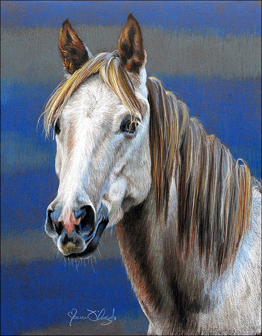 "Brown Eyed Girl" Fine Art Giclee Without Frame