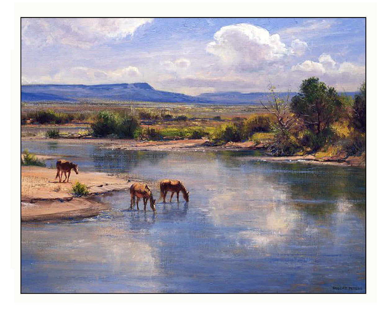 "On The Little Colorado" Limited Edition Giclee Without Frame
