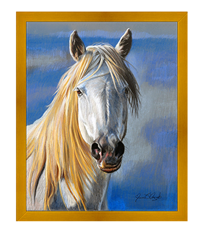 "Yellow Hair" Giclee With Frame