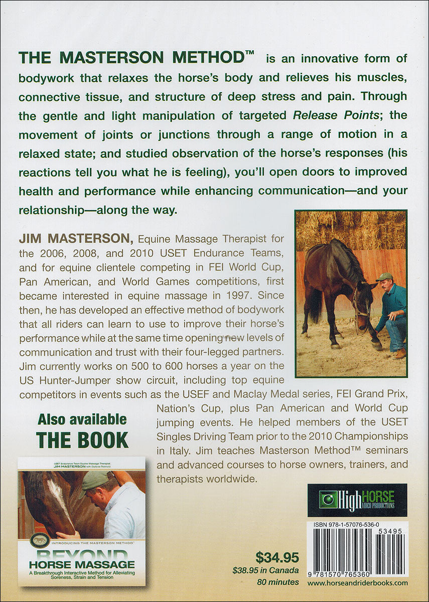 Beyond Horse Massage - BooksOnHorses